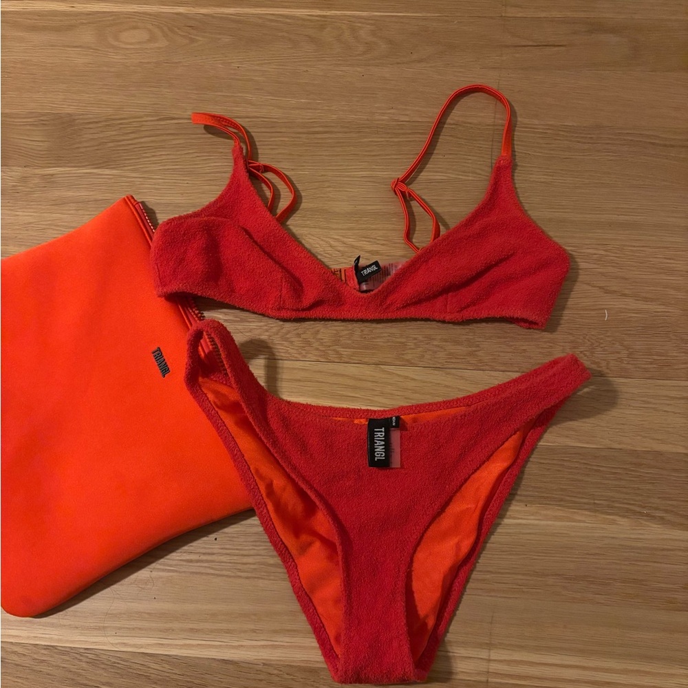 Triangl Swimwear Red Bikini Set